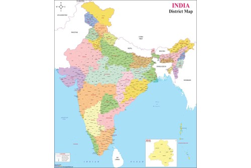 India Districts Map
