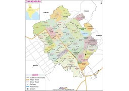 Chandigarh Map