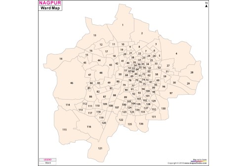 Nagpur Ward Map