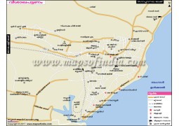 Vishakhapatnam City Map Malayalam